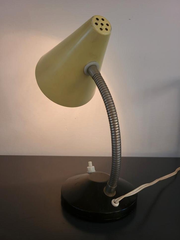Hala jaren 50 tafellampje wandlamp, Huis en Inrichting, Lampen | Tafellampen, Gebruikt, Minder dan 50 cm, Ophalen of Verzenden