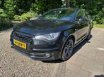 Audi A1 1.4 TFSI S edition S Line exterieur en S Line interi, Auto's, Voorwielaandrijving, Zwart, 4 stoelen, Leder en Stof