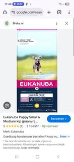 Eukanuba puppy small/medium graanvrij, Dieren en Toebehoren, Ophalen of Verzenden, Hond
