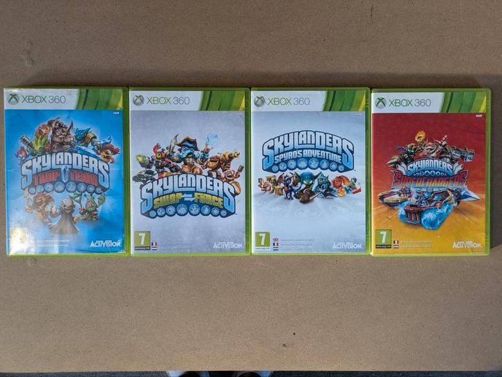 Xbox 360 Spellen - Skylanders en Sonic, Spelcomputers en Games, Games | Overige, Gebruikt, Avontuur en Actie, 1 speler, Vanaf 7 jaar