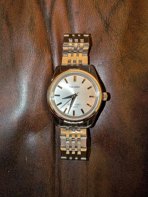 King Seiko 6R31-00D0, Sieraden, Tassen en Uiterlijk, Horloges | Heren, Zo goed als nieuw, Polshorloge, Seiko, Staal, Staal, Ophalen of Verzenden