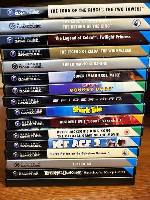 GameCube Verzameling in Nette Staat, Spelcomputers en Games, Games | Nintendo GameCube, Zo goed als nieuw, Avontuur en Actie, 1 speler