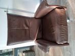 Gratis relaxfauteuil, Huis en Inrichting, Stoelen, Ophalen, Gebruikt, Bruin, Leer