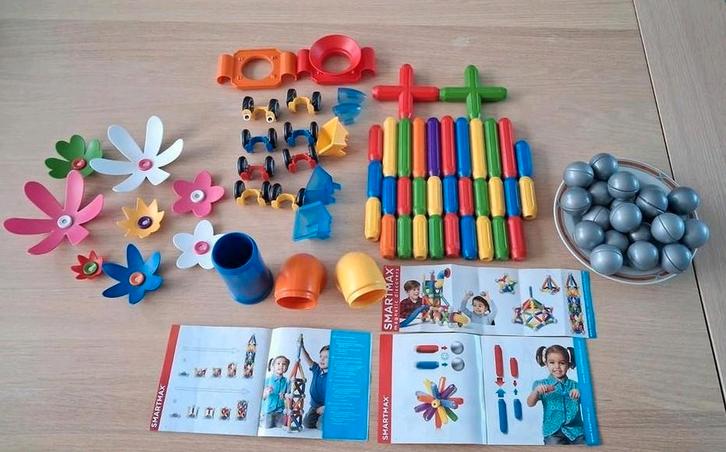SmartMax Magnetisch Speelgoed - 3 Sets!, Kinderen en Baby's, Speelgoed | Bouwstenen, Zo goed als nieuw, Overige merken, Ophalen of Verzenden
