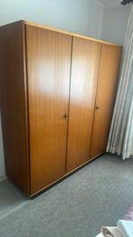 Antieke kledingkast 3-deurs, Huis en Inrichting, Kasten | Kledingkasten, Ophalen, Gebruikt, 150 tot 200 cm, 150 tot 200 cm