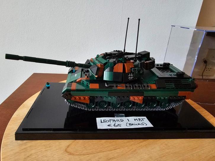 Leopard 1 MBT Tank - Bouwstenen, Kinderen en Baby's, Speelgoed | Duplo en Lego, Zo goed als nieuw, Complete set, Ophalen of Verzenden