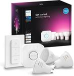 Philips Hue starterkit Wit & Gekleurd GU10 Nieuw!, Led-lamp, Q, Nieuw, Ophalen of Verzenden