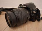 Nikon D60 + 18-55mm lens, Gebruikt, Spiegelreflex, Ophalen of Verzenden, Minder dan 4 keer