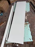 Witte radiator 180 x 45 cm, Doe-het-zelf en Verbouw, Verwarming en Radiatoren, Ophalen, Radiator, Minder dan 60 cm, Zo goed als nieuw