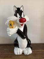 Vintage beeld Sylvester en Tweety, Ophalen of Verzenden, Zo goed als nieuw, Beeldje of Figuurtje