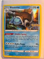 Blastoise Pokémon GO Foil - 017/078, Verzenden, Zo goed als nieuw, Losse kaart, Foil