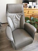fauteuils en bank, Huis en Inrichting, Fauteuils, Ophalen, Zo goed als nieuw, 75 tot 100 cm, Leer