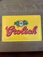 Grolsch Emaille Bord - Nieuwstaat, Ophalen of Verzenden
