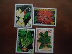 Flora Ivoorkust 1980, mi. 628-31 postfris, Ophalen of Verzenden, Postfris, Dier of Natuur