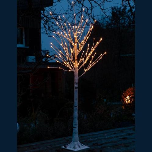 LED Boom In Berkenlook180 cm. Warm Wit, 120 LED's 8 Functies, Diversen, Kerst, Nieuw, Ophalen of Verzenden