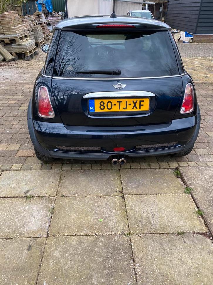 Achterbumper mini cooper S R53, Auto-onderdelen, Carrosserie en Plaatwerk, Bumper, Mini, Ophalen