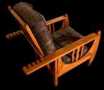 Art Deco Amsterdamse school rook fauteuil, Antiek en Kunst, Ophalen