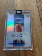 Louis van Gaal Autograph 38/49 Ajax 125 Topps Heroes of 1995, Ophalen of Verzenden, Zo goed als nieuw, Plaatje