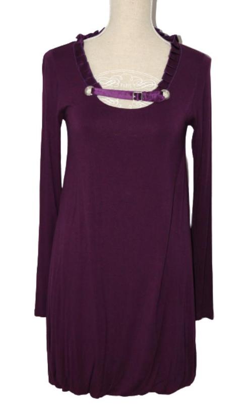 Snob, S'Nob by Sans Noblesse jurkje, paars, Mt. M, Kleding | Dames, Jurken, Zo goed als nieuw, Maat 38/40 (M), Paars, Boven de knie