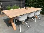 Nieuwe Douglas tuintafel, Tuin en Terras, Tuintafels, Verzenden, Zo goed als nieuw, Rechthoekig, Hout