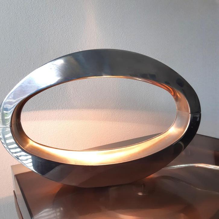 Design tafellamp Berio, Massive, 1990s, Huis en Inrichting, Lampen | Tafellampen, Gebruikt, Minder dan 50 cm, Metaal, Ophalen of Verzenden