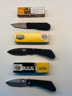 Buck Strider 3 x uit verzameling, Verzamelen, Ophalen of Verzenden, Overige soorten, Amerika, Mes of Dolk