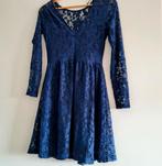 Seven sisters donkerblauwe jurk maat XS, Ophalen of Verzenden, Zo goed als nieuw, Maat 34 (XS) of kleiner, Blauw