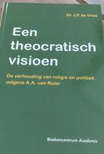J.P. de Vries - Een theocratisch visioen, Ophalen of Verzenden, Zo goed als nieuw, J.P. de Vries