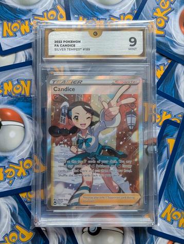 Pokemon trainer Candice #189/195 GG 9 Mint slab beschikbaar voor biedingen