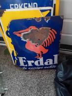 Emaille reclamebord Erdal, Ophalen of Verzenden, Zo goed als nieuw, Reclamebord