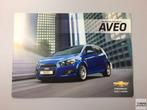 Brochure Chevrolet Aveo 2012 NL, Auto-onderdelen, Overige Auto-onderdelen, Gebruikt, Ophalen of Verzenden, Chevrolet