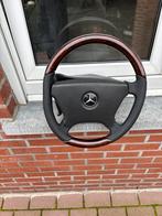 Mercedes stuur W201 w124 w126 hout leder beschadig notenhout, Ophalen of Verzenden