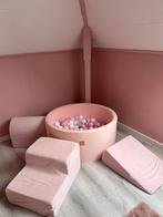 MeowBaby roze ballenbak met blok kussens, Ophalen of Verzenden, Minder dan 70 cm, Minder dan 140 cm, Zo goed als nieuw