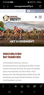 Startkaart gravel onefifty, Tickets en Kaartjes, Eén persoon