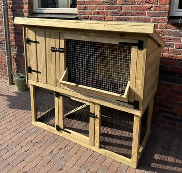 nieuwe konijnenhokken > op voorraad! beschikbaar voor biedingen