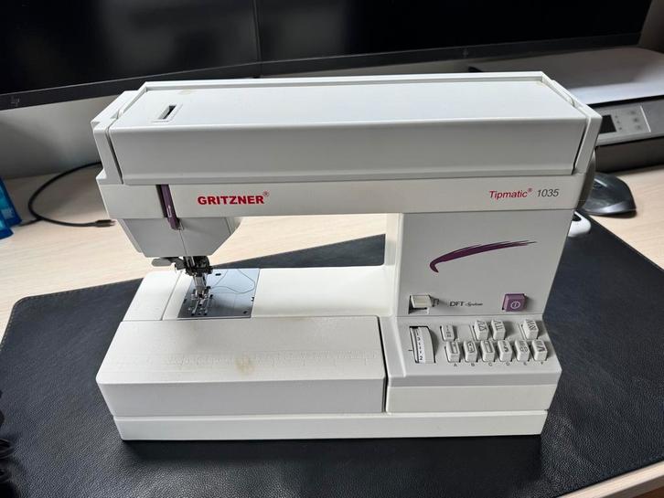 Gritzner Tipmatic 1035 - 1000 DFT Naaimachine, Hobby en Vrije tijd, Naaimachines en Toebehoren, Gebruikt, Naaimachine, Overige merken