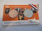 coicard, Ophalen of Verzenden, Koningin Beatrix, Euro's, Losse munt