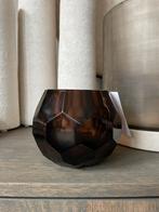 Theelichthouder Eliza Light & living bruin, Overige kleuren, Ophalen of Verzenden, Minder dan 50 cm, Glas