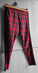 Rood, groen zwarte geruite broek maat 140 H&M, Ophalen of Verzenden, Zo goed als nieuw, Meisje, Broek