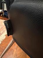 zwarte eetkamer stoel Label van den Berg, Huis en Inrichting, Stoelen, Ophalen, Gebruikt, Zwart, Leer