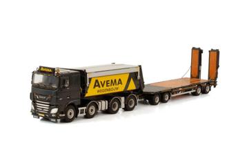 WSI Daf XF Comf cab 4  axle kipper nooteboom AVEMA beschikbaar voor biedingen