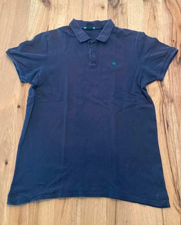 Scotch & Soda herenpolo donkerblauw maat xl beschikbaar voor biedingen