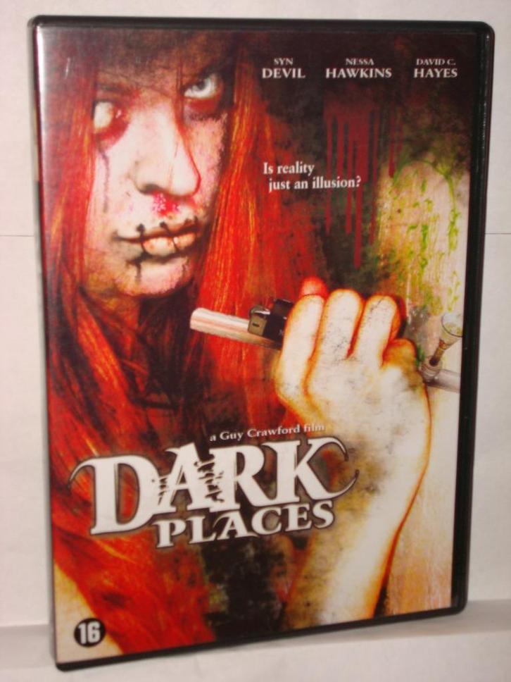DVD - Dark Places met Nessa Hawkins en David C. Hayes, Cd's en Dvd's, Dvd's | Horror, Zo goed als nieuw, Gore, Vanaf 16 jaar, Ophalen of Verzenden