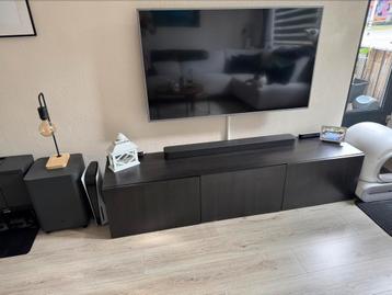 IKEA Besta Bruin TV-meubel - afbeelding 1