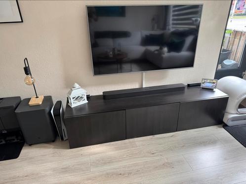 IKEA Besta Bruin TV-meubel, Huis en Inrichting, Kasten | Televisiemeubels, Zo goed als nieuw, Minder dan 100 cm, 150 tot 200 cm