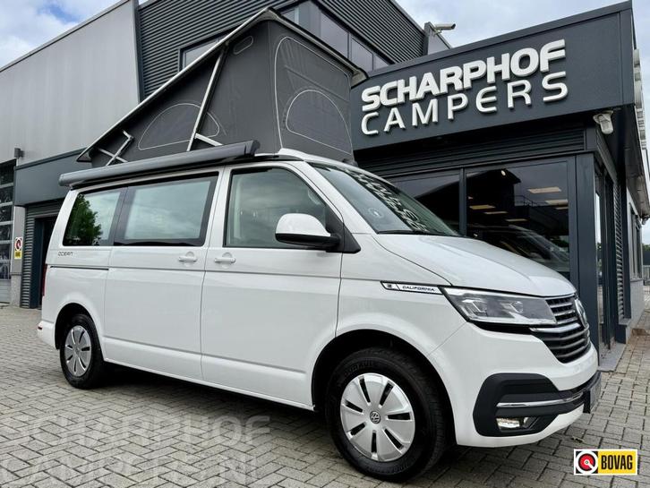 VW T6 California Ocean 6.1 150 DSG 2023!, Caravans en Kamperen, Campers, Bedrijf, tot en met 4, Buscamper of Camperbus, Volkswagen