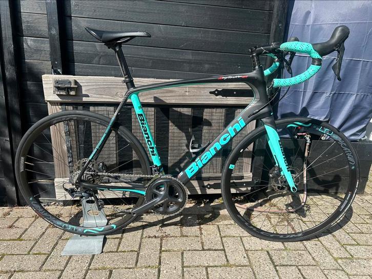 Bianchi ifinito cv, Fietsen en Brommers, Fietsen | Racefietsen, Zo goed als nieuw, Overige merken, Meer dan 20 versnellingen, Carbon