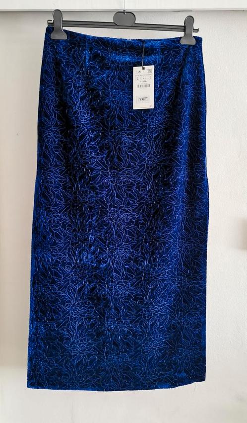 ZARA Limited Edition maxi jacquard rok mt. M, Kleding | Dames, Gelegenheidskleding, Nieuw, Overige typen, Maat 38/40 (M), Blauw