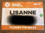Startnummer Tilburg Ten Miles, Sport en Fitness, Loopsport en Atletiek, Overige merken, Overige typen, Ophalen of Verzenden, Zo goed als nieuw