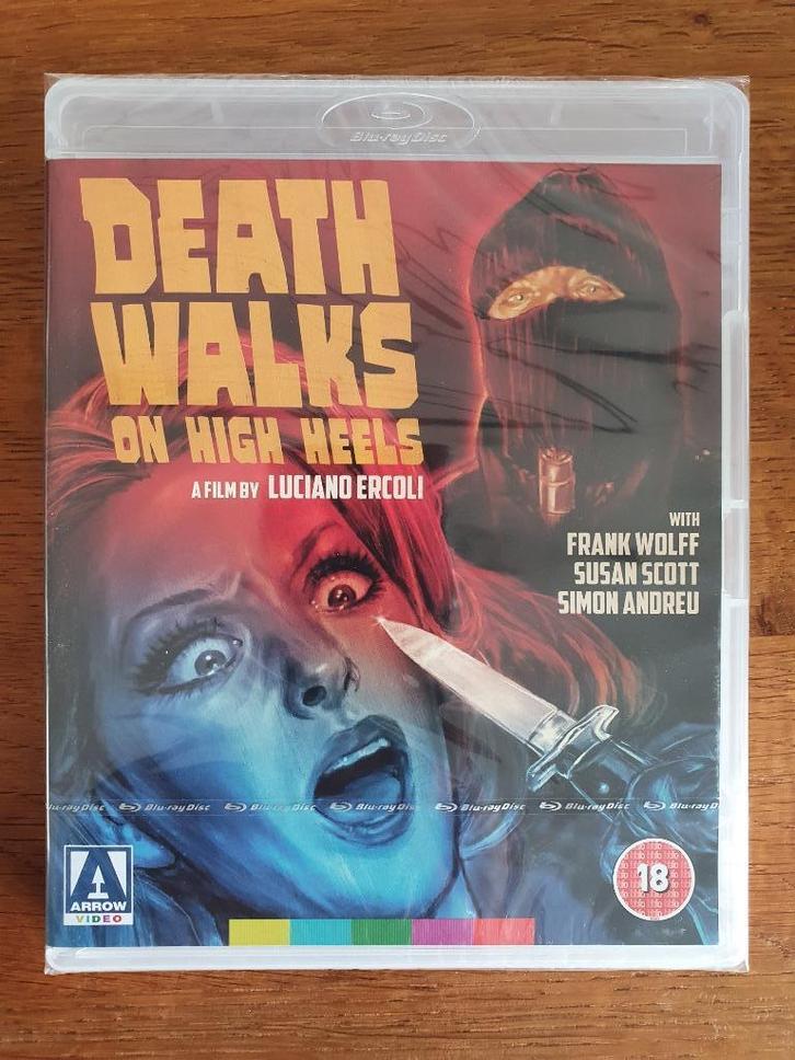 Death Walks On High Heels | Luciano Ercoli, Cd's en Dvd's, Blu-ray, Nieuw in verpakking, Thrillers en Misdaad, Ophalen of Verzenden